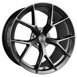 19" Stance SF14 Hyper Black 19x8.5 Concave Wheels Rims Fits Volkswagen CC