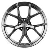 19" Stance SF14 Hyper Black Wheels Rims Fits Mercedes W212 E Class