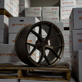 19" Stance SF14 Bronze Concave Wheels Rims Fits Ford Mustang S550