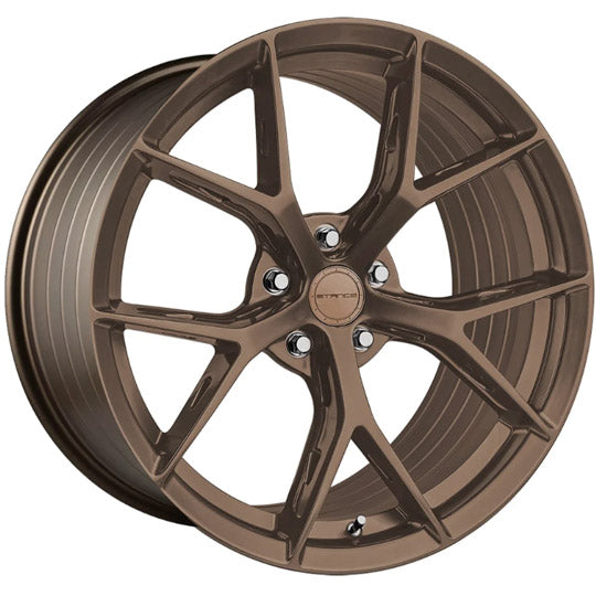 19" Stance SF14 Bronze Concave Wheels Rims Fits Ford Mustang S550