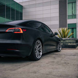 20" HRE FF21 Silver 20x9 20x10 Forged Concave Wheels Rims Fits Tesla Model 3