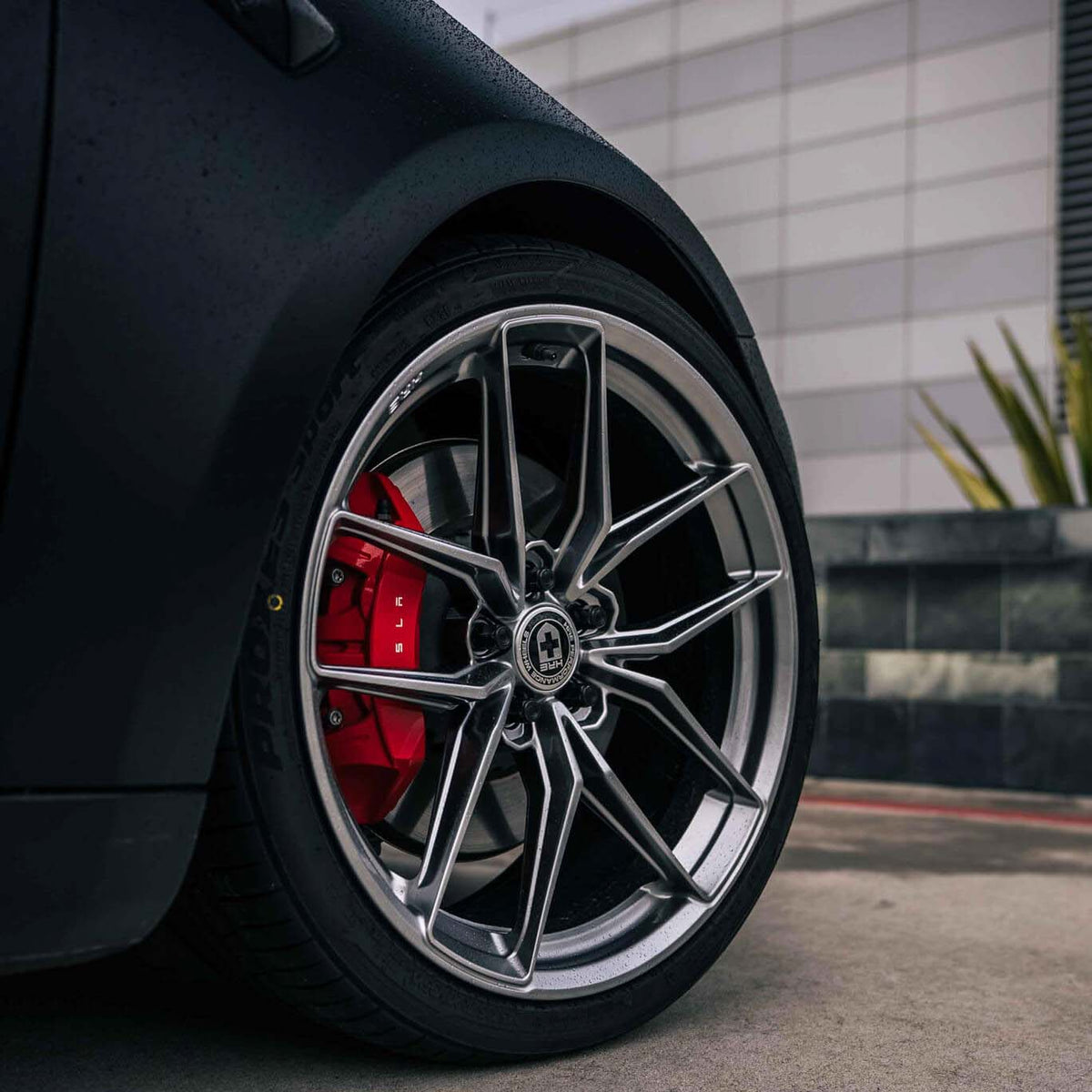 20" HRE FF21 Silver 20x9 20x10 Forged Concave Wheels Rims Fits Tesla Model 3