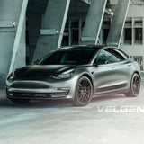 19" Velgen VF5 Gloss Black 19x9.5 19x10.5 Concave Wheels Rims Fits Tesla Model 3