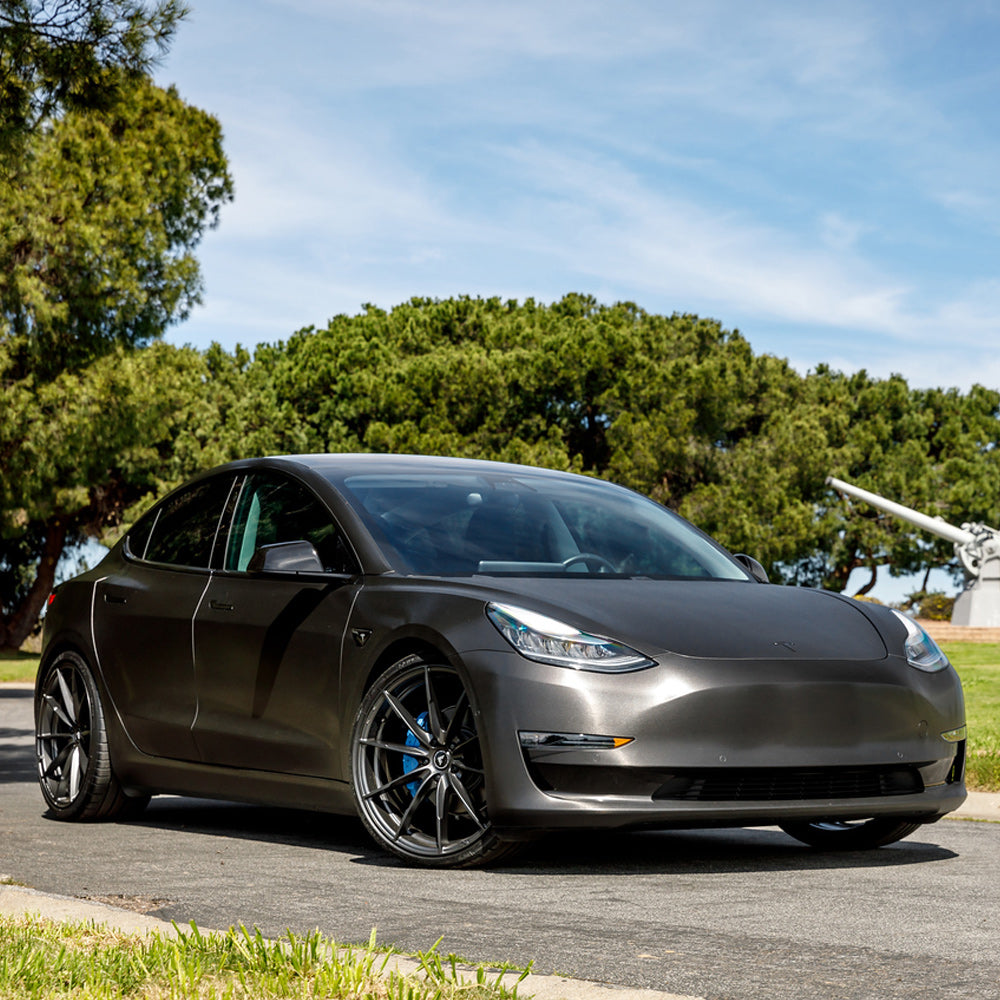20" Vorsteiner V-FF 109 Forged Concave Graphite Wheels Rims Fits Tesla Model 3
