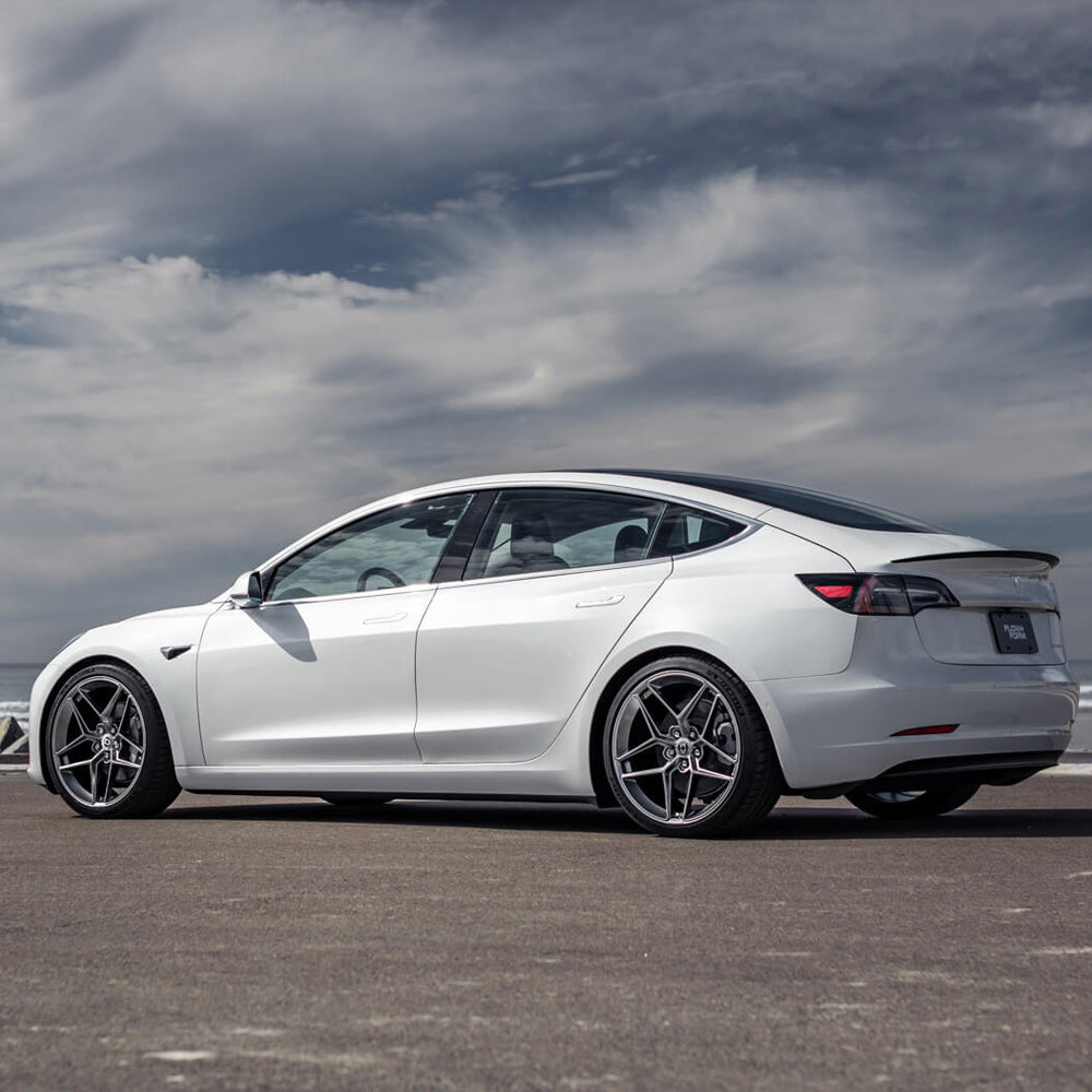 21" HRE FF11 Silver 21x9.5 21x10.5 Forged Concave Wheels Rims Fits Tesla Model Y