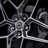 21" HRE FF11 Silver 21x9.5 21x10.5 Forged Concave Wheels Rims Fits Tesla Model Y