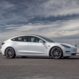 21" HRE FF11 Silver 21x9.5 21x10.5 Forged Concave Wheels Rims Fits Tesla Model Y