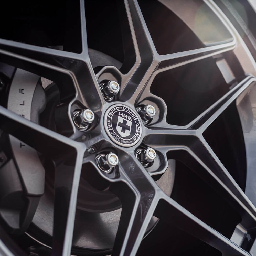 20" HRE FF11 Silver 20x9 20x10 Forged Concave Wheels Rims Fits Tesla Model Y
