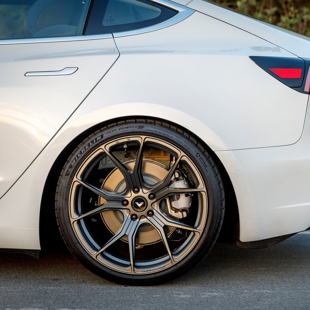 19" Vorsteiner V-FF 103 Forged Concave Graphite Wheels Rims Fits Tesla Model 3
