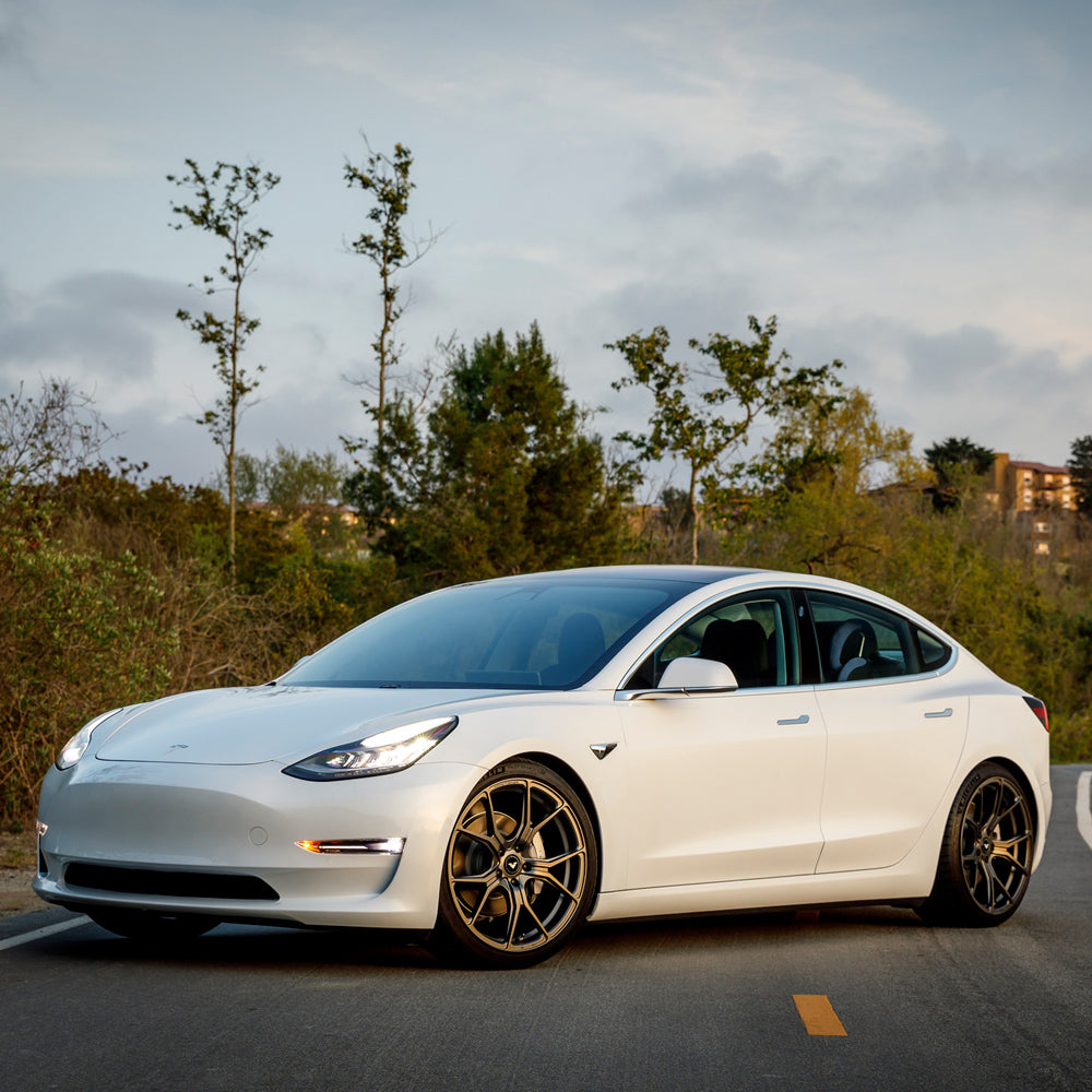 19" Vorsteiner V-FF 103 Forged Concave Graphite Wheels Rims Fits Tesla Model 3
