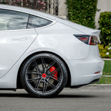 20" VORSTEINER V-FF 112 FORGED CONCAVE GRAPHITE WHEELS RIMS FITS TESLA MODEL 3