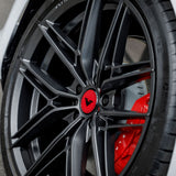 20" VORSTEINER V-FF 112 FORGED CONCAVE GRAPHITE WHEELS RIMS FITS TESLA MODEL 3