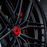 20" VORSTEINER V-FF 112 FORGED CONCAVE GRAPHITE WHEELS RIMS FITS TESLA MODEL 3