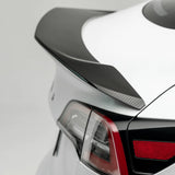 Vorsteiner Aero Volta Decklid Spoiler Carbon Fiber 2x2 Glossy Fits Tesla Model 3