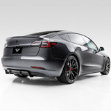 Vorsteiner Aero Volta Rear Diffuser Carbon Fiber 2x2 Glossy Fits Tesla Model 3