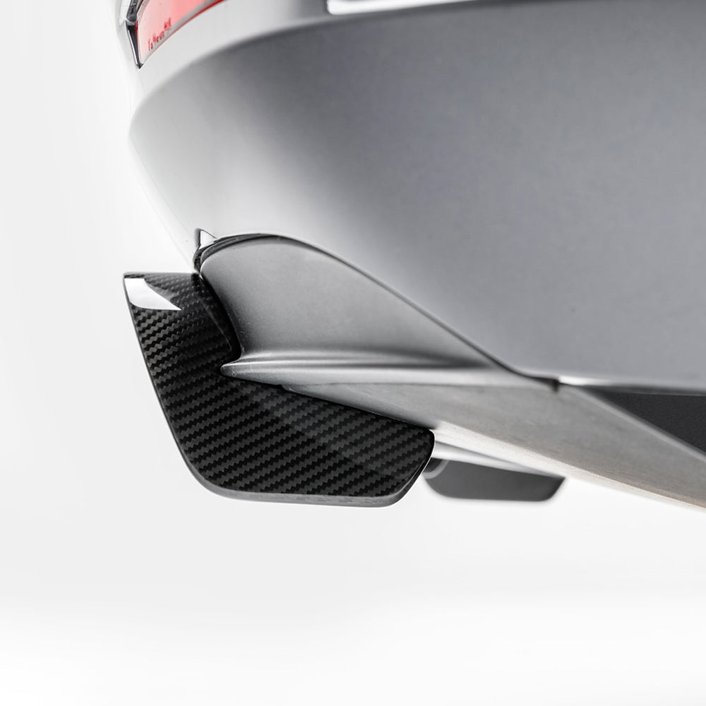 Vorsteiner Aero Volta Rear Diffuser Carbon Fiber 2x2 Glossy Fits Tesla Model 3