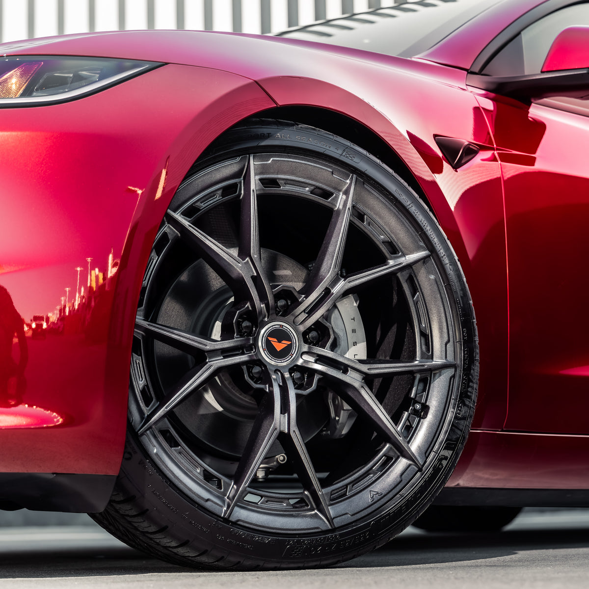 20" Vorsteiner VFX 002 Forged Concave Graphite Wheels Fits Lexus IS IS250