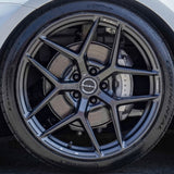 20" Brixton Forged RF7 Black 20x10 20X12 Concave Wheels Rims Fits Nissan GT-R