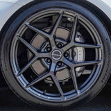 22" Brixton Forged RF7 Black Concave Wheels Rims Fits BMW G12 740 750