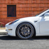 22" Brixton Forged RF7 Black Concave Wheels Rims Fits BMW G12 740 750
