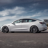 22" HRE FF11 Silver 22x9.5 Forged Concave Wheels Rims Fits Jaguar F-Pace