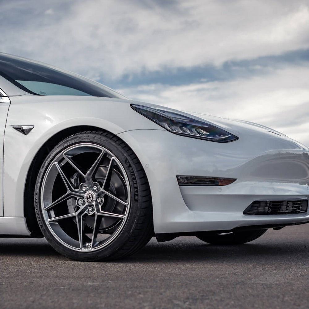 22" HRE FF11 Silver 22x9.5 Forged Concave Wheels Rims Fits Ford Mustang Mach-E