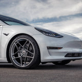 22" HRE FF11 Silver 22x9.5 Forged Concave Wheels Rims Fits Ford Mustang Mach-E