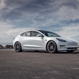 20" HRE FF11 Silver 20x9 20x10 Forged Concave Wheels Rims Fits Tesla Model 3