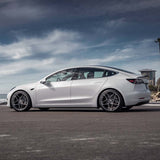 20" HRE FF11 Silver 20x9 20x10 Forged Concave Wheels Rims Fits Tesla Model 3