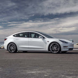 20" HRE FF11 Silver 20x9 20x10 Forged Concave Wheels Rims Fits Tesla Model 3