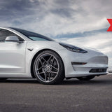 20" HRE FF11 Silver 20x9 20x10 Forged Concave Wheels Rims Fits Tesla Model 3
