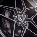 20" HRE FF11 Silver 20x9 20x10 Forged Concave Wheels Rims Fits Tesla Model 3