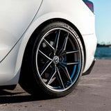 20" HRE FF21 Silver 20x9 20x10 Forged Concave Wheels Rims Fits Tesla Model 3