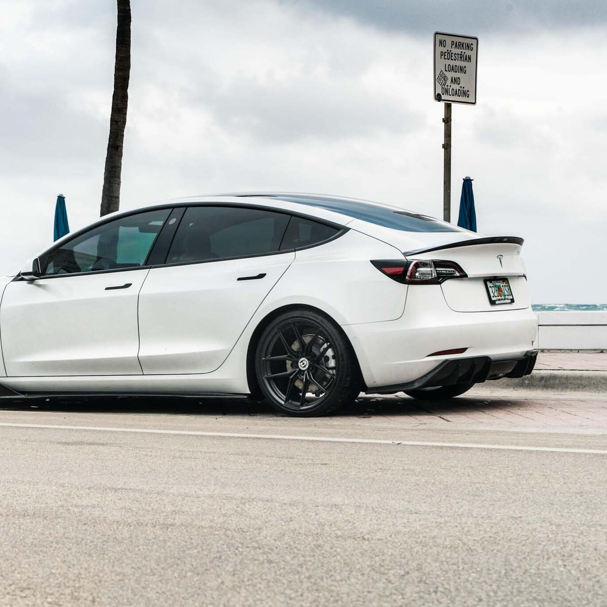 20" HRE FF21 Black 20x9 20x10 Forged Concave Wheels Rims Fits Tesla Model 3