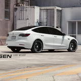 19" Velgen VF5 Gloss Black 19x9.5 19x10.5 Concave Wheels Rims Fits Tesla Model Y