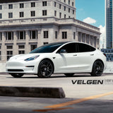 19" Velgen VF5 Gloss Black 19x9.5 19x10.5 Concave Wheels Rims Fits Tesla Model Y