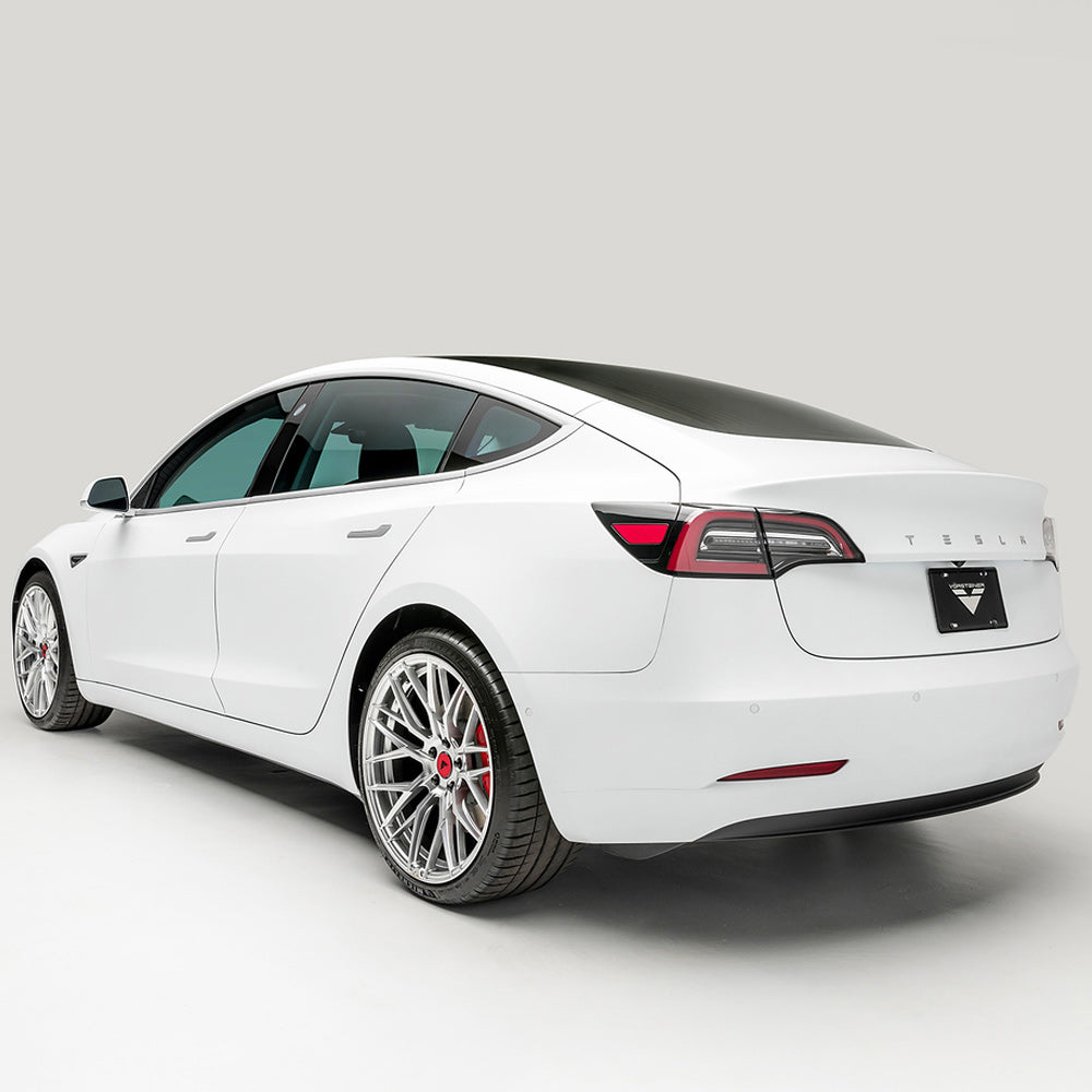 20" Vorsteiner V-FF 107 Silver Forged Concave Wheels Rims Fits Tesla Model Y