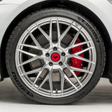 20" Vorsteiner V-FF 107 Silver Forged Concave Wheels Rims Fits Tesla Model Y