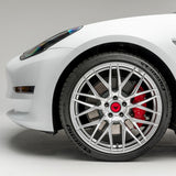 20" Vorsteiner V-FF 107 Silver Forged Concave Wheels Rims Fits Tesla Model Y