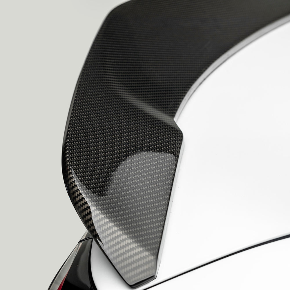 Vorsteiner Aero Volta Decklid Spoiler Carbon Fiber 2x2 Glossy Fits Tesla Model 3