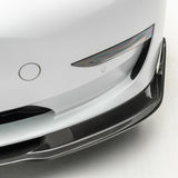 Vorsteiner Aero Volta Front Spoiler Carbon Fiber 2x2 Glossy Fits Tesla Model 3