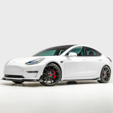 Vorsteiner Aero Volta Side Skirts Carbon Fiber 2x2 Glossy Fits Tesla Model 3