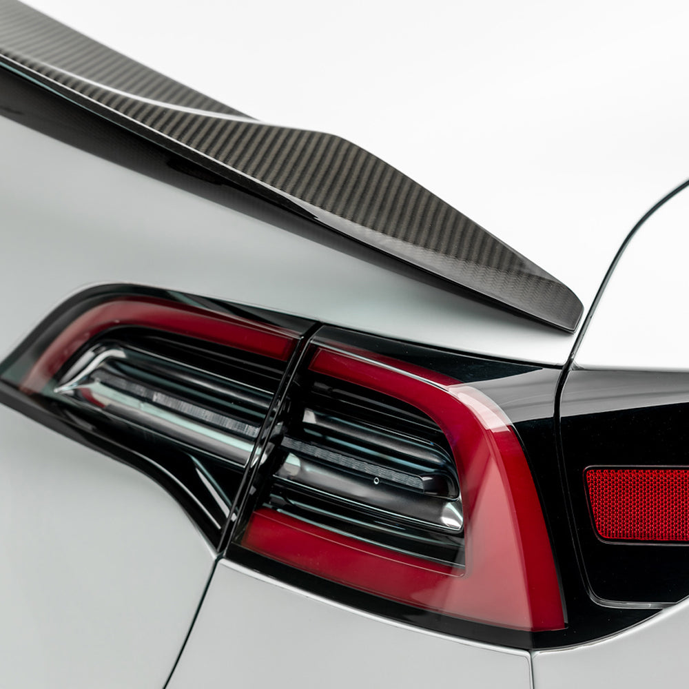 Vorsteiner Aero Volta Decklid Spoiler Carbon Fiber 2x2 Glossy Fits Tesla Model 3