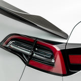 Vorsteiner Aero Volta Decklid Spoiler Carbon Fiber 2x2 Glossy Fits Tesla Model 3