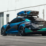 19" Vossen HF1 Black 19x8.5 19x10 1139 Concave Wheels Rims Fits Lexus SC430