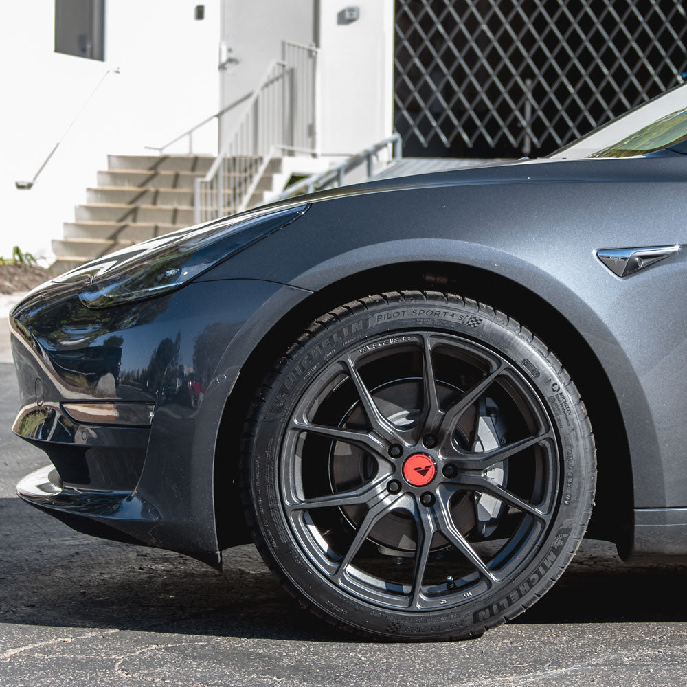 19" Vorsteiner V-FF 103 Forged Concave Graphite Wheels Rims Fits Tesla Model 3