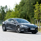 19" Vossen VFS-1 Silver 19x8.5 19x9.5 Forged Wheels Rims Fits Tesla Model 3