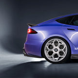Vorsteiner Aero VRS Decklid Spoiler Carbon Fiber 2x2 Glossy Fits Tesla S Plaid