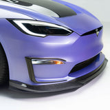 Vorsteiner Aero VRS Front Spoiler Carbon Fiber 2x2 Glossy Fits Tesla S Plaid