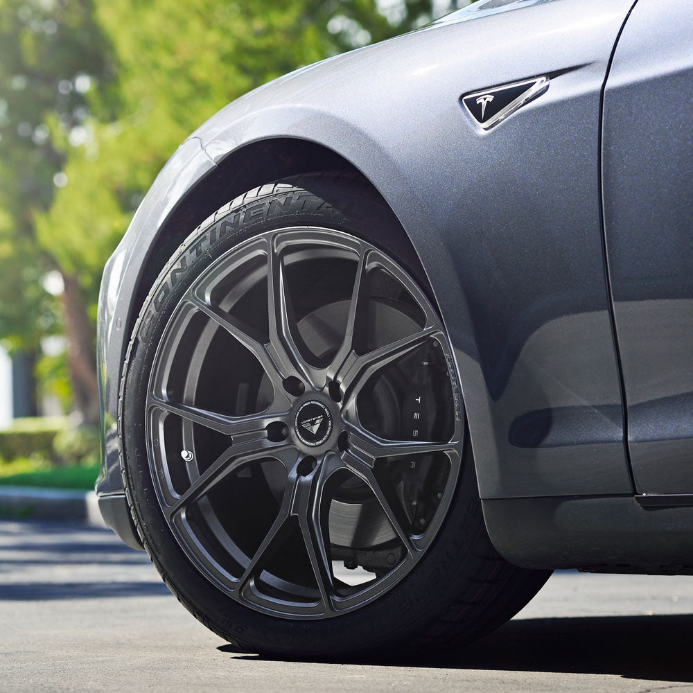 19" Vorsteiner V-FF 103 Forged Concave Graphite Wheels Rims Fits Tesla Model 3